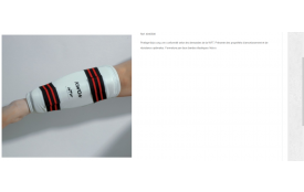 Protege-tibias Evolution blanc